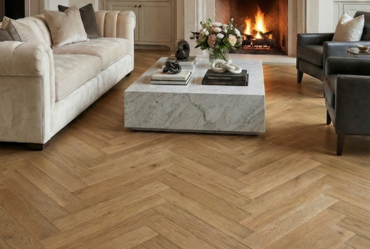 Retro (Balıksırtı) Herringbone Parke ile Zamansız Mekânlar